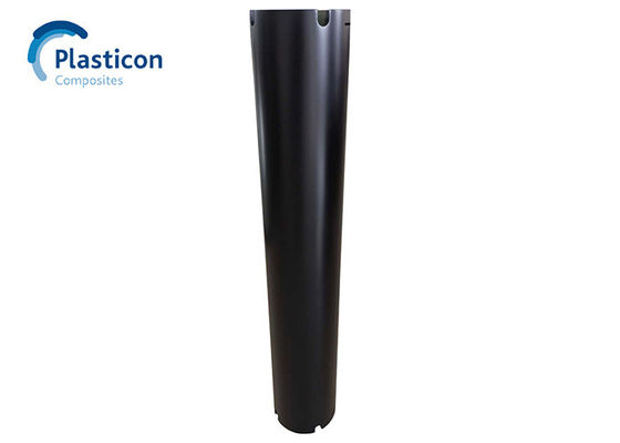 Zwarte FRP-pijp 1 inch -24 inch vezelversterkte plasticpijp
