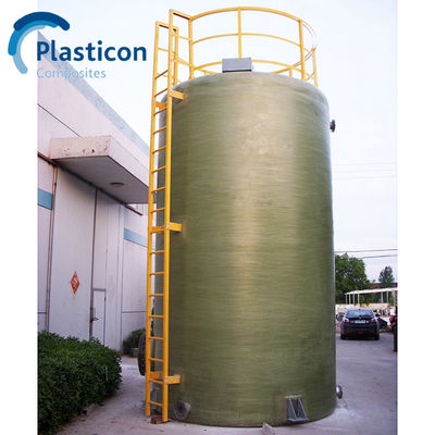 Duurzame glasversterkte plastic tank frp tank voor waterbehandeling