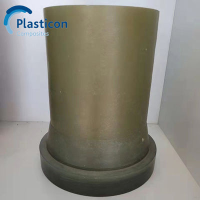 Polyester- of vinyesterhars GRP-flanke glasversterkt kunststof