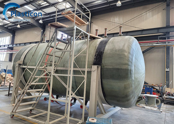 Anti-corrosie FRP-zuuropslagtanks Glasvezelversterkte plastic tank