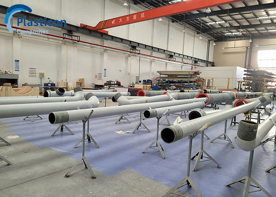 DN25-DN1000 Glasvezelversterkte kunststofbuis Hand Lay Up Fabricatie