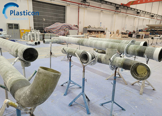 DN25-DN1000 Glasvezelbuizen met grote diameter voor watervervoer