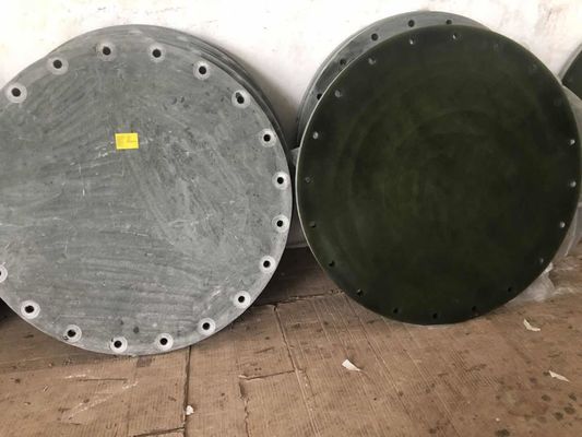 Op maat gemaakt Zwart FRP Manhole glasvezelversterkt plastic Hoog impactvermogen