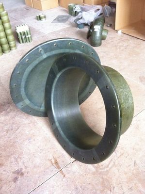 ASME RTP-1 FRP Manhole Manway met koepelovertrek voor FRP-tanks en schepen
