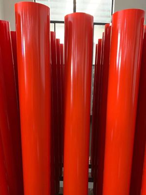 Rood glasvezel elektrisch isolatiebuis GRE Geïsoleerde warmteverminderingsbuis
