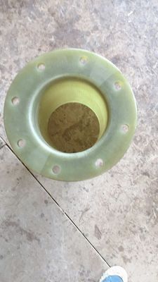 Witte DN25 GRP-flens Versterkt Plastic Stub Flens DN1000 Grootte