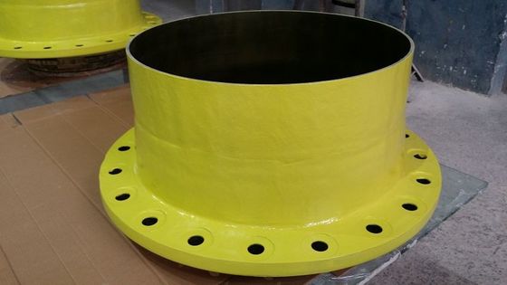 Geel weerbestendige FRP kamer dekking GRP Manhole aangepast