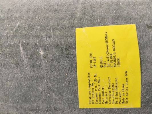 Drukbereik PN6-PN16 GRP-flens GRP-glasversterkte plastische flens