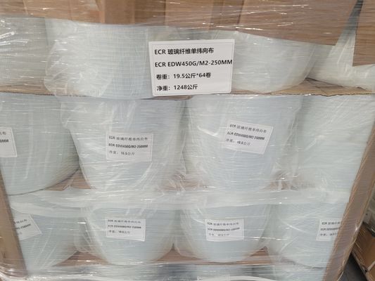Op maat gemaakte eenrichtingsstof met harscoated glasvezel E Cr glas