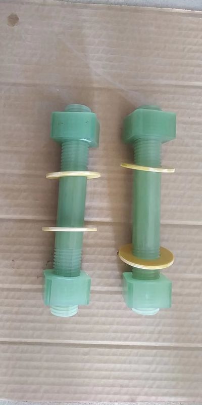 Epoxy FRP-bouten met moeren voor elektrische isolatie en corrosiebestendigheid