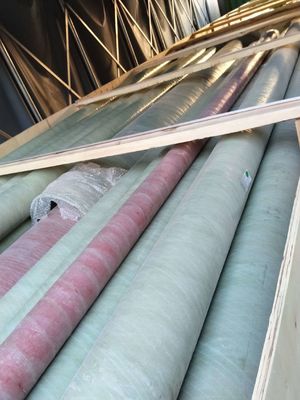 Socketverbinding FRP glasvezelpijp 150PSI glasvezelversterkte plasticpijp